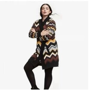 NWT Missoni for Target 20th Anniversary Zig Zag Knit Cardigan Plus Size 2X